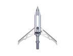 Ravin R100 Titanium High Performance 450 Fps Rated Mechanical Broadheads 100 Grain Pack Of 3, Silver