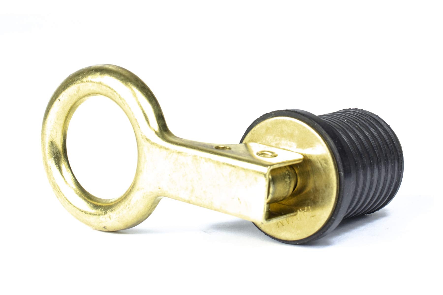Moeller Marine 053056-10, Snap Down Drain Plug, 1'' Brass