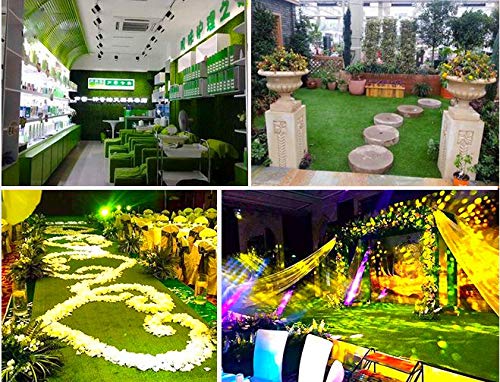 Synthetic Artificial Grass Turf 12Ftx34Ft, Indoor Outdoor Balcony Garden Pet Rug Turf Home Decor, Faux Grass Rug Carpet With Dra
