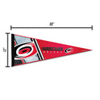Rico Industries Nhl Hockey Carolina Hurricanes Primary 12'' X 30'' Felt Wall D  Cor Pennant - Great For Home/Bed Room/Man Cave D