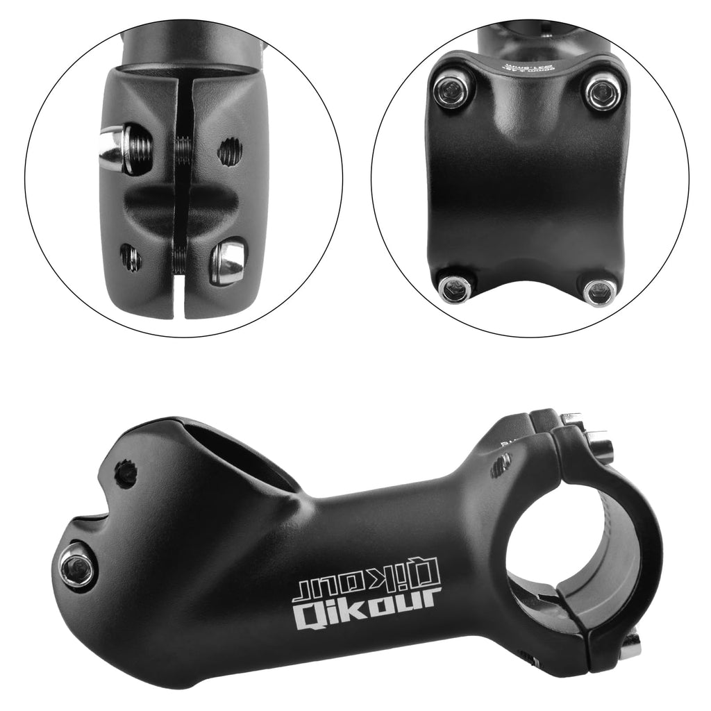 Triwonder 31.8 Bike Stem 45 Degree 90Mm Bicycle Handlebar Stem Riser Bar Clamp Mtb Stem For Road Bike Mountain Bike Bmx