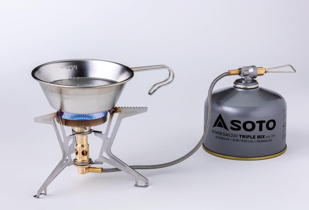 Soto Fusion Trek Detachable Camping Stove With Micro Regulator Valve System, Wind-Resistance Camp Stove For Outdoors, Camping, H