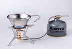 Soto Fusion Trek Detachable Camping Stove With Micro Regulator Valve System, Wind-Resistance Camp Stove For Outdoors, Camping, H