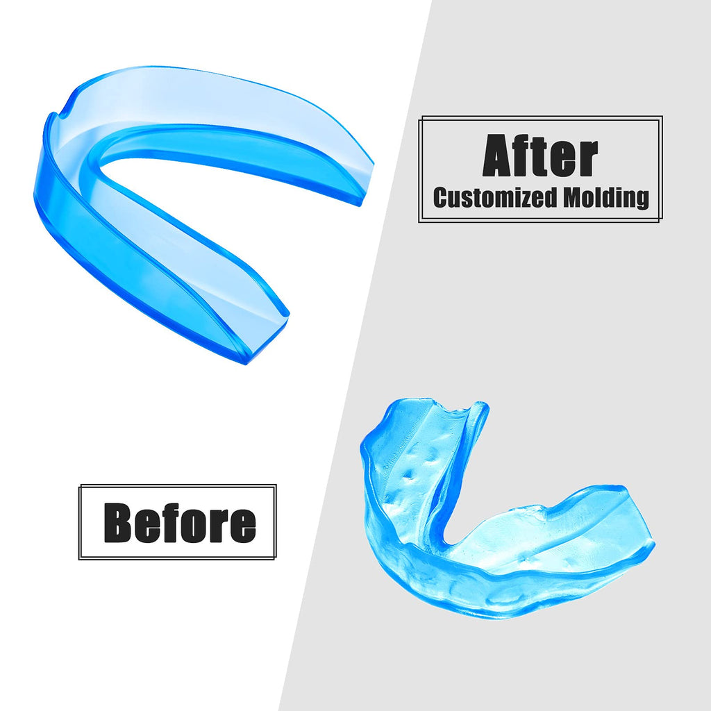 Bbto 20 Pieces Sports Mouth Guards Mouth Protection Athletic Mouth Guard For Kids And Adults (Multi-Color)