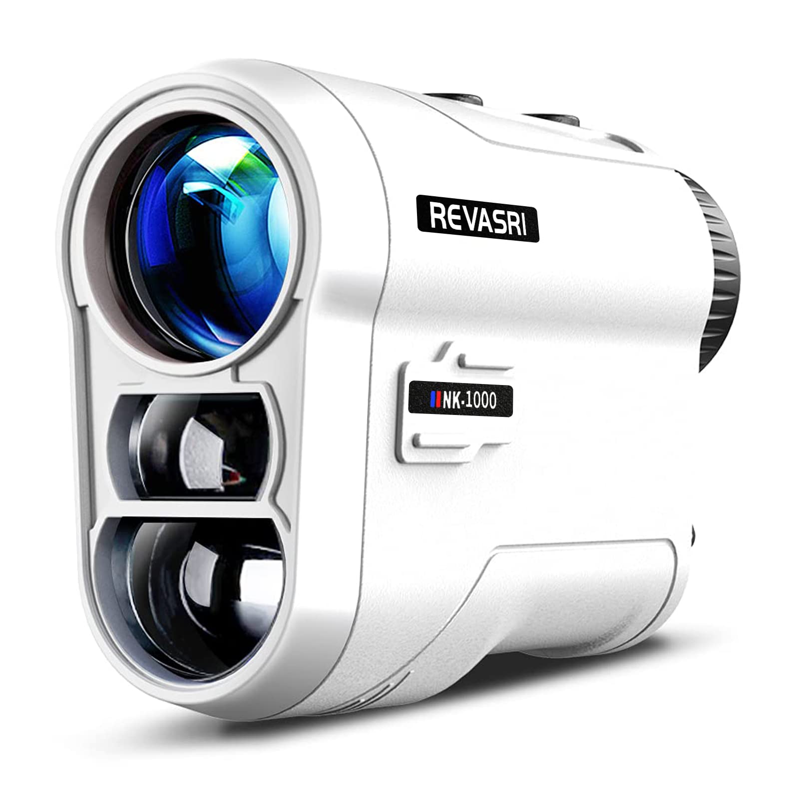 Revasri Golf Rangefinder With Slope And Pin Lock Vibration, External Slope Switch For Golf Tournament Legal, Rangefinders With R