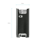 Crankbrothers F 15 Bike Tool - Mtb Multitool Black - 15 Bicycle Tools (15 In 1 Tool), Ergonomic And Lightweight