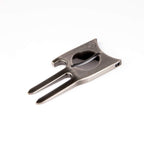 Golf Divot Repair Tool. Golf Ball Marker. Birdicorn 6-In-1 Golf Divot Tool (Heavy Silver)
