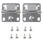 Cooler Stainless Steel Hinges With Screws Set Replacement -Compatible With Coleman Camping Ice Chest Coolers Accessories 5235 62