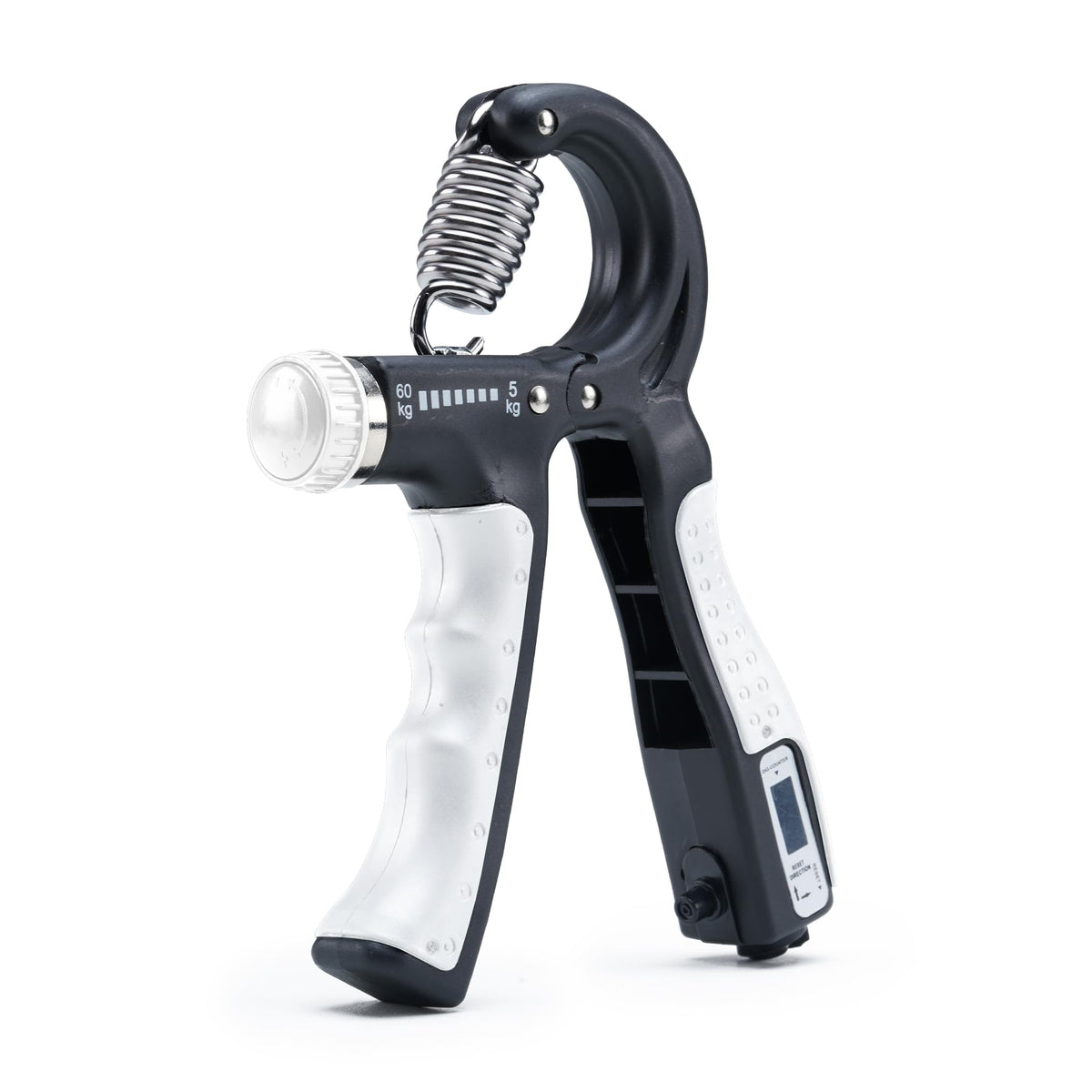 Velgrip Adjustable Hand Grip Strengthener With Mechanical Counter For Men & Women | Adjustable 5 To 60 Kg Resistance | Forearm,