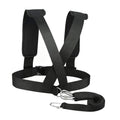 Merishopp Sled Harness Adjustable Weight Bearing Shoulder Strap Padded Fitness Workout For 1.5 Tons