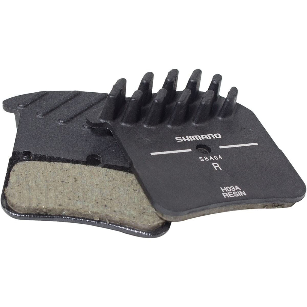Shimano H03A Resin Disc Brake Pads And Spring With Fins