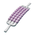 ECOMISTIQBendable Massage Stick Multiuse 4 Row Roller Leg for Home Gym Sports Fitness Purple|Sporting Goods|Fitness Running & Yo