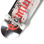 [Ccs] You'Re Invited Skateboard Complete Silver Foil 8.25'' - Maple Wood - Professional Grade - Fully Assembled With Skate Tool