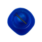 Mssviging Large Trampoline Enclosure Pole Caps With Screw-In Bolts, Only Fit For Pole 1.5 Inch Diameter, 6 Piece, Blue