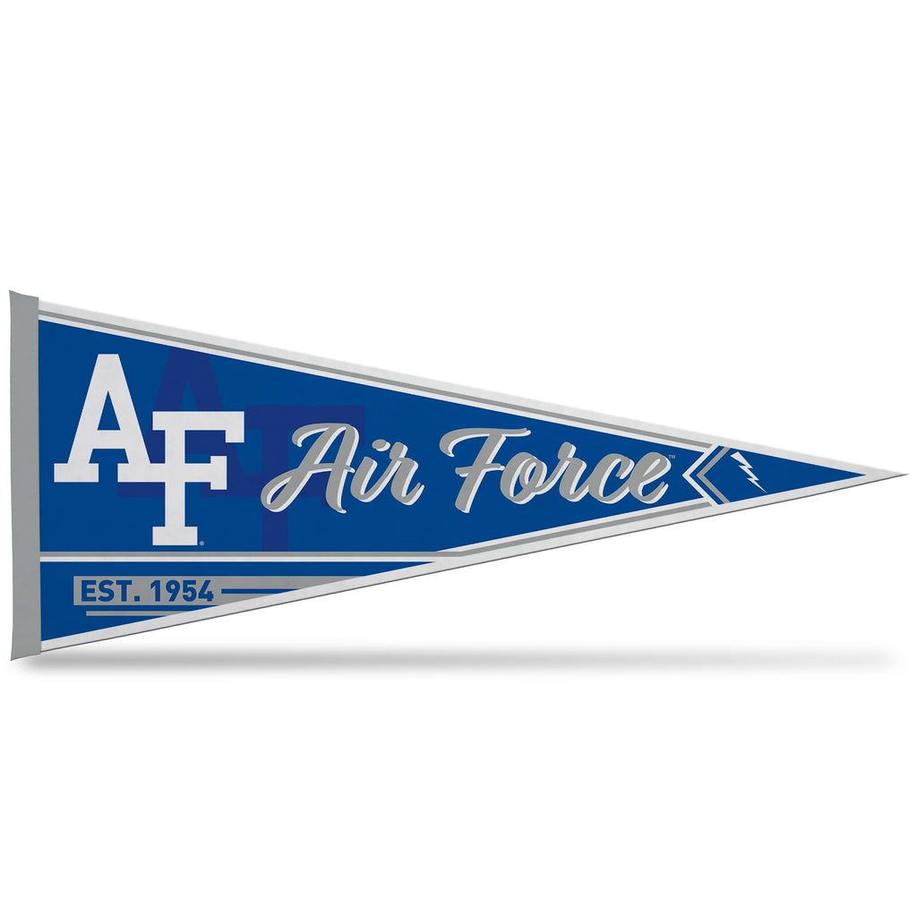Rico Industries Ncaa Air Force Academy Falcons - Af Classic 12'' X 30'' Felt Wall D  Cor Pennant - Great For Home/Bed Room/Man C
