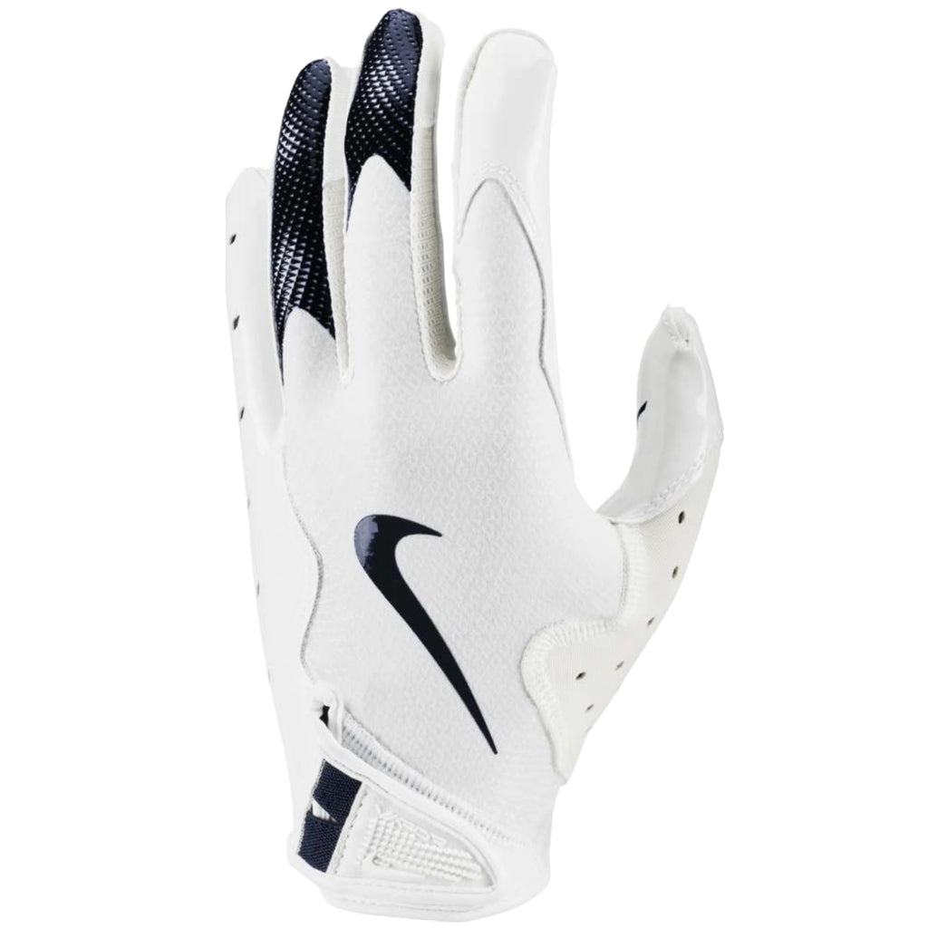 Nike Vapor Jet 8.0 Football Gloves White | White | Navy Small