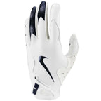Nike Vapor Jet 8.0 Football Gloves White | White | Navy Small