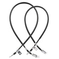 CLUBRALLY Golf Cart Brake Cable Set Applicable to Yamaha G8,G14,G16,G19,G22 Gas and Electric Replaces Passenger Side#JF2-F6351-1
