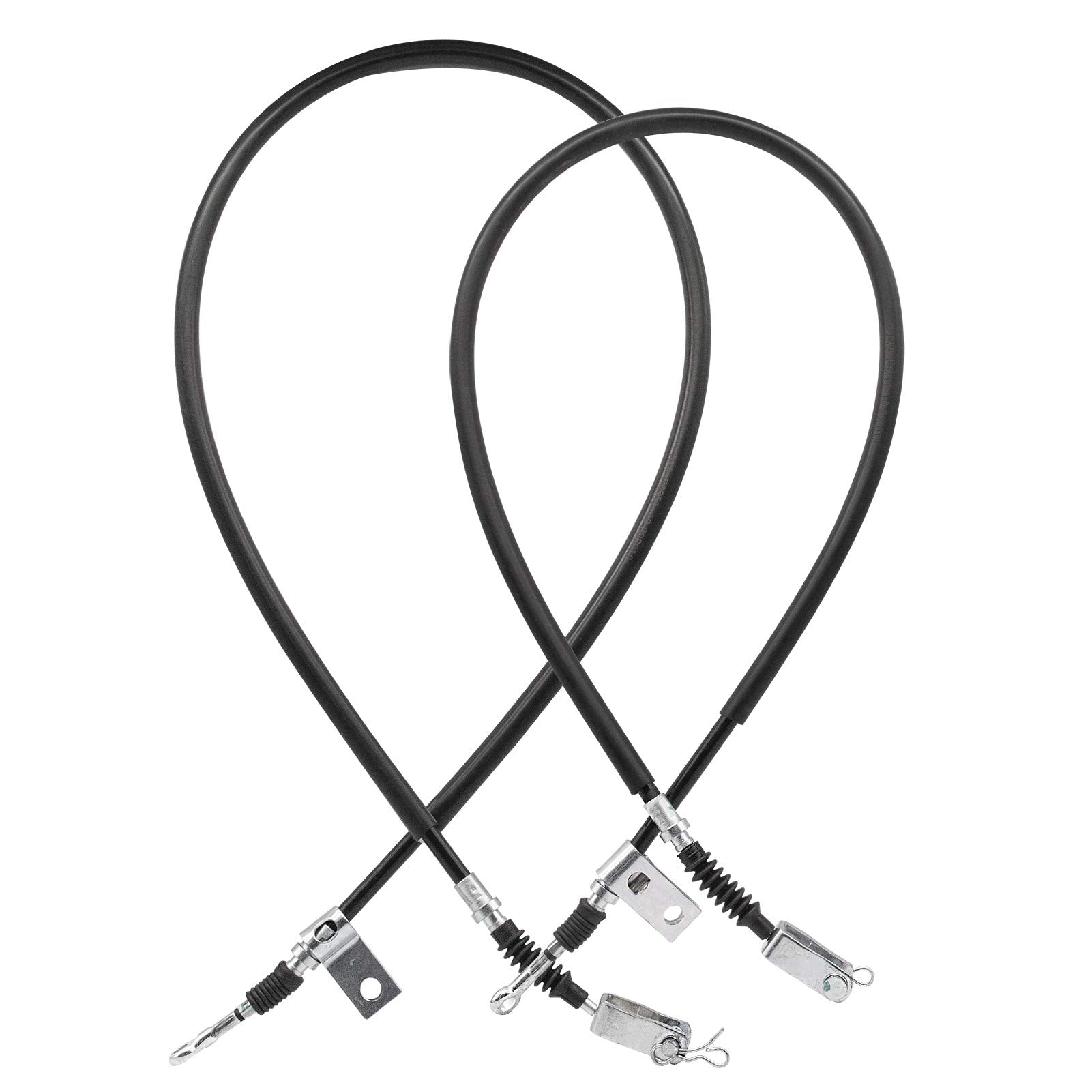 CLUBRALLY Golf Cart Brake Cable Set Applicable to Yamaha G8,G14,G16,G19,G22 Gas and Electric Replaces Passenger Side#JF2-F6351-1