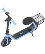 Hiboy Q2 Lite Electric Scooter with Seat for Kids Ages 4-10 - UL Certified, Up to 9.3 MPH with 100W Motor, 3-Speed Adjustable, R