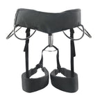 Newdoar Climbing Harness, Mountaineering Rock Climbing Harness, Half Body Harness For Rappelling Fire Rescuing Tree Climbing (Gr