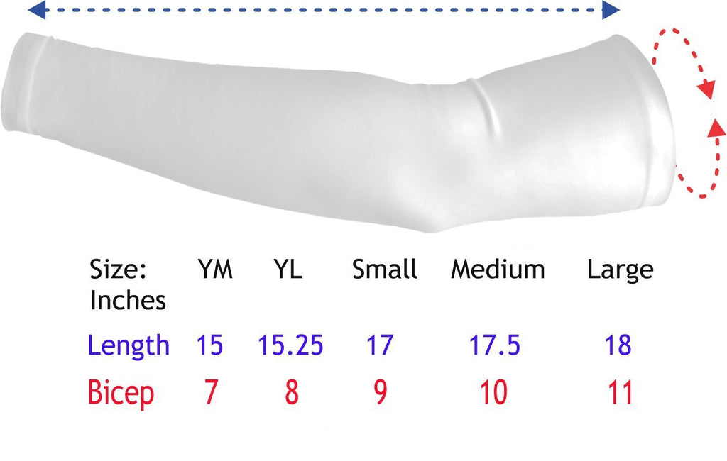 Sportsfarm New! Moisture Wicking Compression Arm Sleeve (Yellow Softball Stitches, Medium)