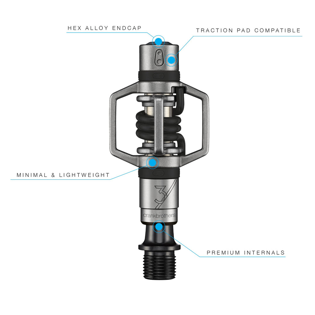 Crankbrothers Mtb Pedals Eggbeater 3 Black