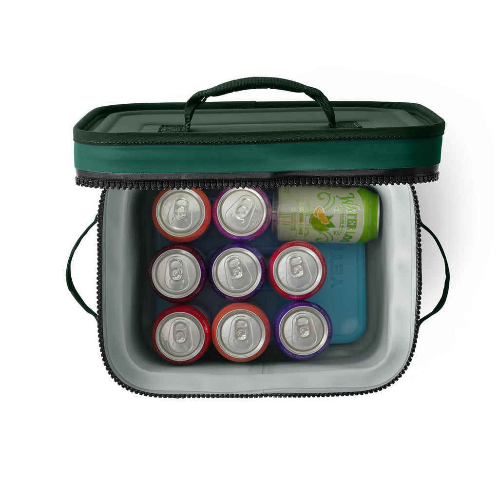 YETI Hopper Flip 12 Portable Cooler, Black Forest Green