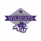 Rico Industries Ncaa Abilene Christian Wildcats Diamond Shape Cut Pennant - Home And Living Room D  Cor - Soft Felt Ez To Hang 2