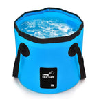 Banchelle Collapsible Bucket Camping Water Storage Container 20 L (5 Gallon) Portable Folding Foot Bath Tub Wash Basin For Trave