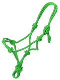 Tough 1 Miniature Poly Rope Tied Halter, Neon/Green, Large