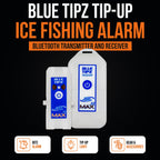 Deep Freeze Bluetipz Tip-Up Ice Fishing Alarm - Bluetooth Reciever - Bite Alarm - Ice Fishing Tip-Up Light - Ice Fishing Gear &
