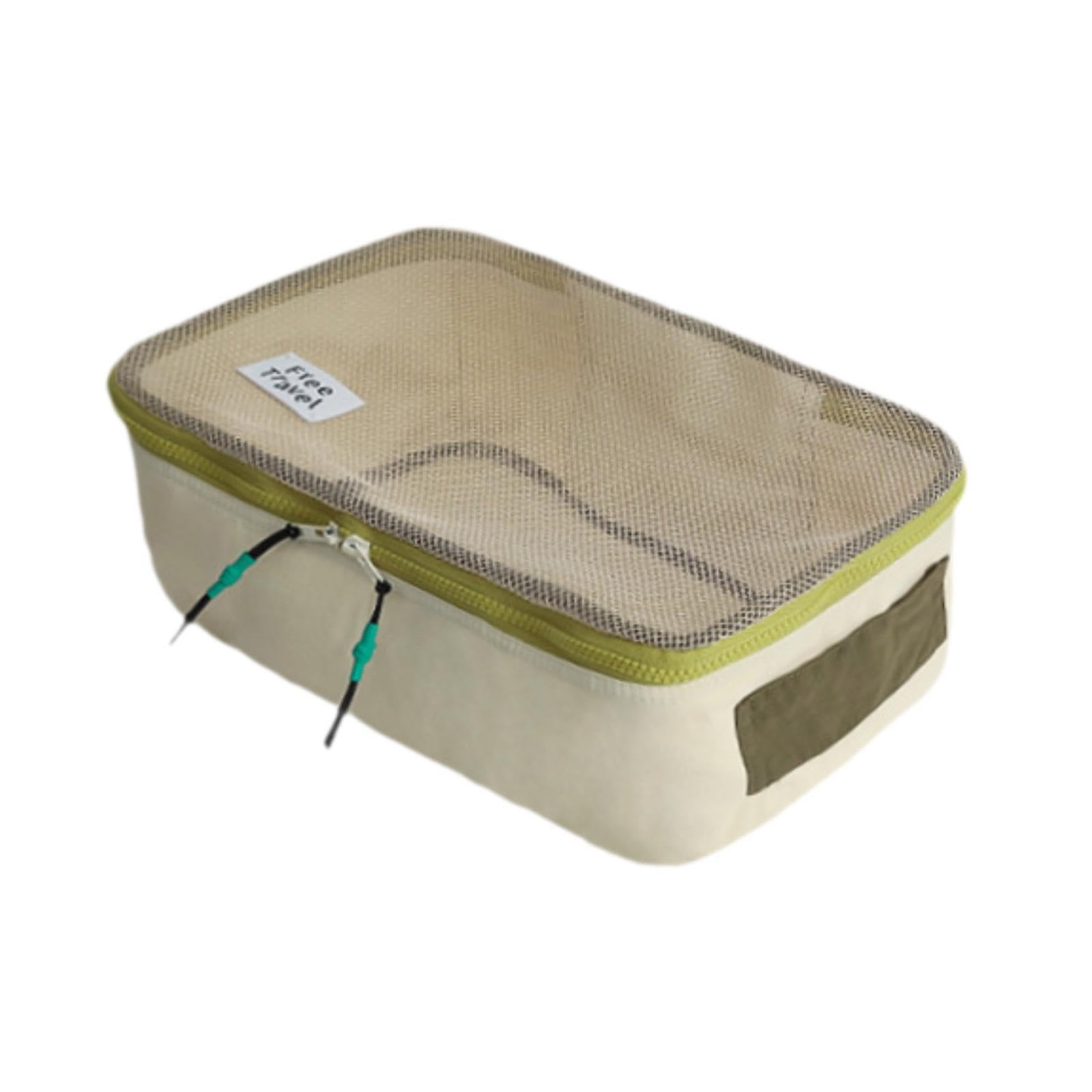 Myaddiction Packing Cubes For Suitcases Practical Underwear Bag For Traveling Gym Hiking Green M