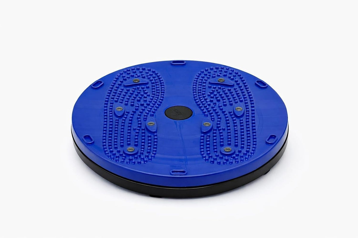 Twisting Waist Disc Board with Acupressure Massage Points | Round Balance Twist Board for Core, Waist & Full Body Workout | Magn