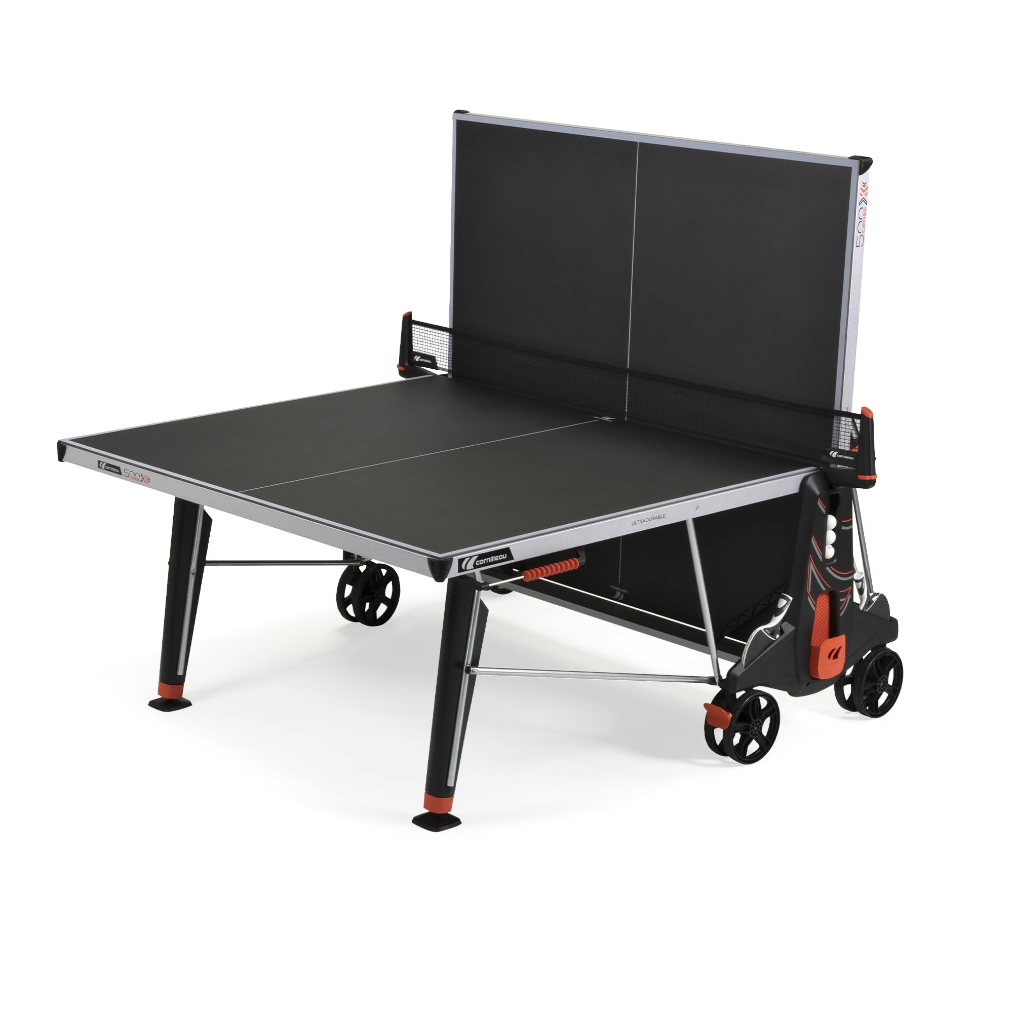 500X Outdoor Table Tennis Table (Black)