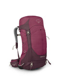 Osprey Sirrus 36L Women's Hiking Backpack, Elderberry Purple/Chiru Tan