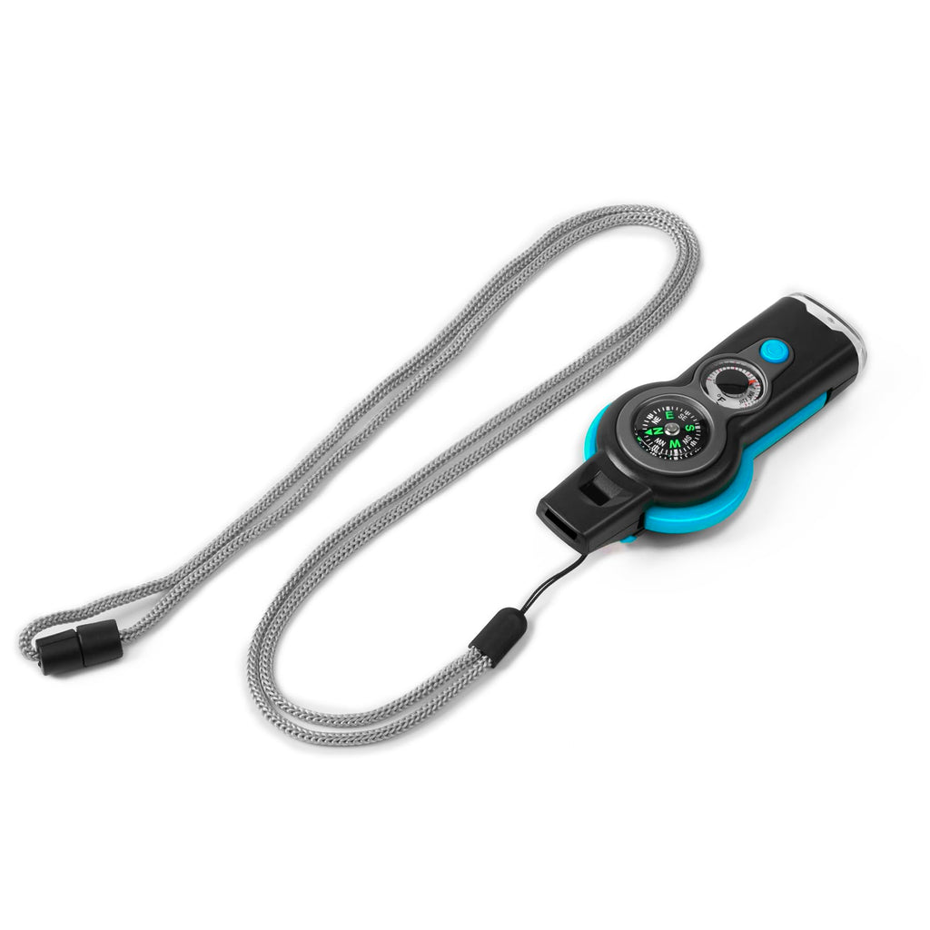Binboll Emergency Survival Function Whistle, Outdoor Multifunctional Tool Safety Whistle With Lanyard, Ideal For Kayaking, Boati