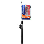 Shakespeare Catch More Fish Catfish Spincast Fishing Rod And Reel Combo, 6.5' Medium Heavy, Right Handed, 14Lb Line, Includes Be
