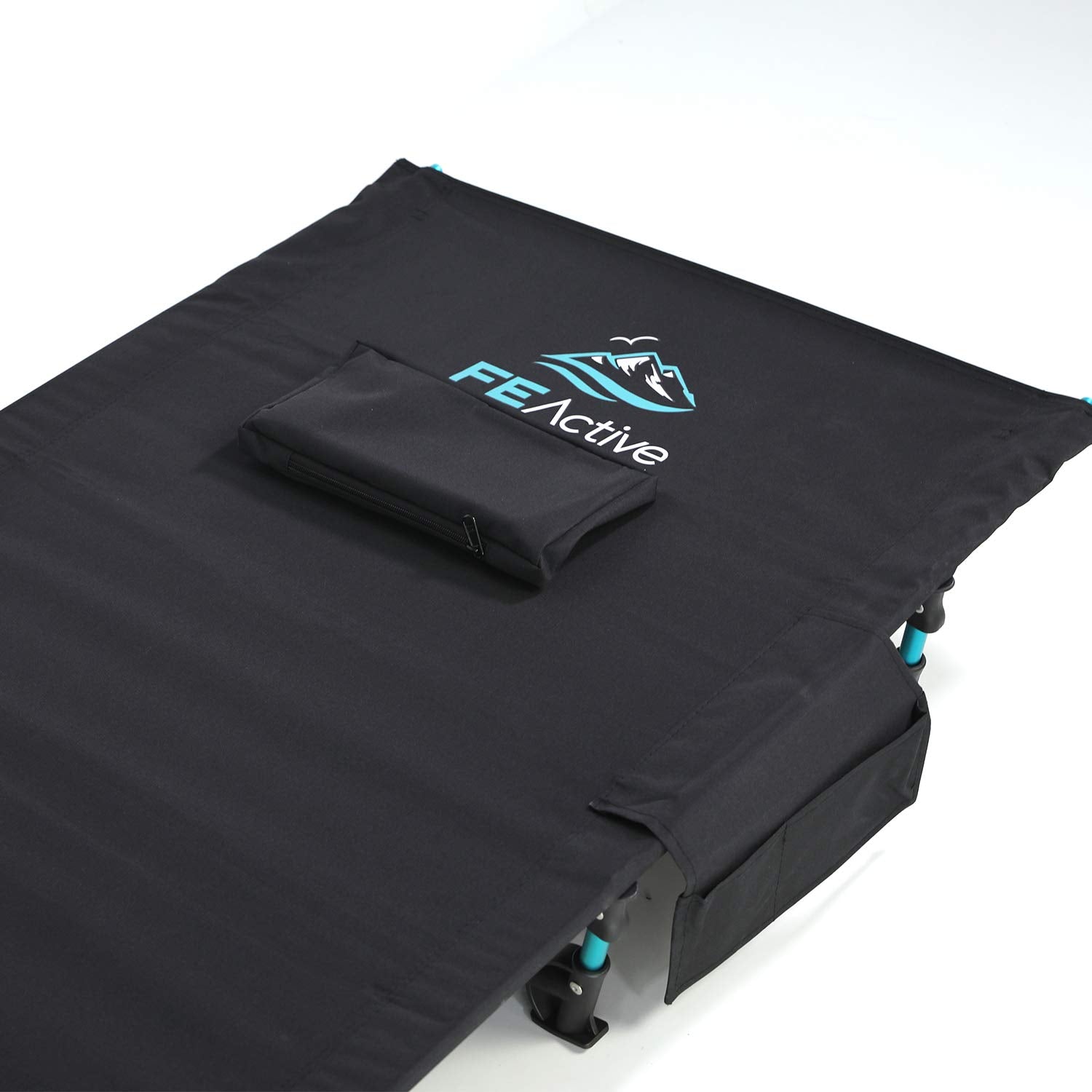 Fe Active Folding Camping Cot - Lightweight, Compact & Portable Camping Bed, Comfortable Sleeping Cots For Adults & Kids - Camp
