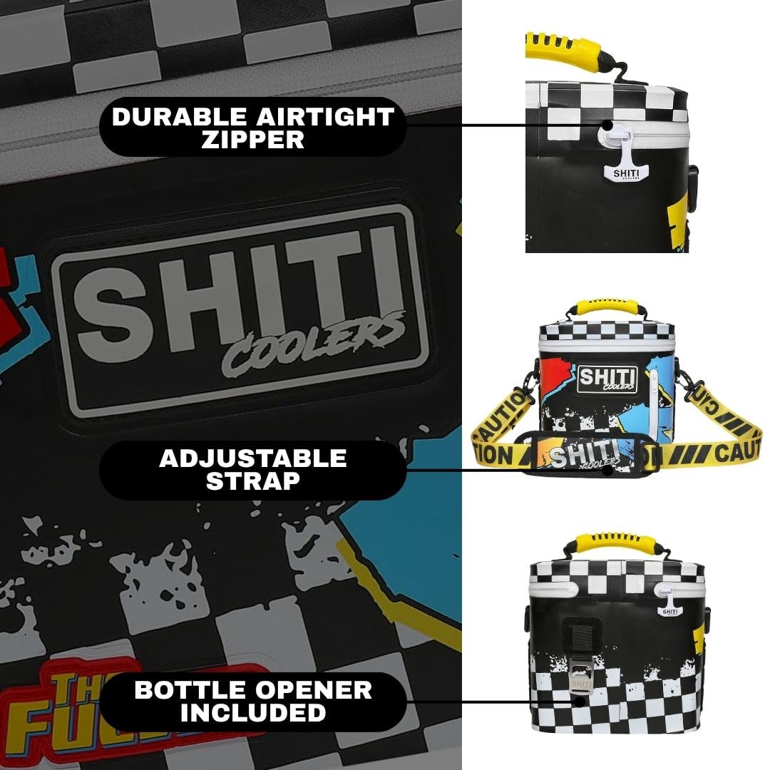 Shiti Coolers Cooler For Camping, Travel, Beach, Soft Lunch Box For Food, Drinks & Ice, Portable, Waterproof 24 Hr Insulated Bag