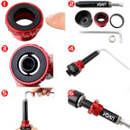 Lixada Bicycle Bottom Bracket Install And Removal Tool Kit Bike Bottom Bracket Remover For Bb86/Bb30/Bb91/Bb92/Pf30