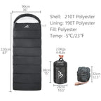 Mantuole Rectangular Heated Sleeping Bag Envelope Style 5Pcs Multi Usb Power Support Heating Pads, Operated With Battery Power B