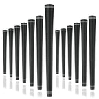Karma Revolution Golf Grip Set, 13 Black Jumbo No Alignment Necessary Easy Installation All-Weather Performance Velvet Style +1/