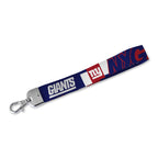 Rico Industries Nfl Football New York Giants Standard Wrist Lanyard Key Chain, Cute Wristlet Strap Keychain Holder For Women Men