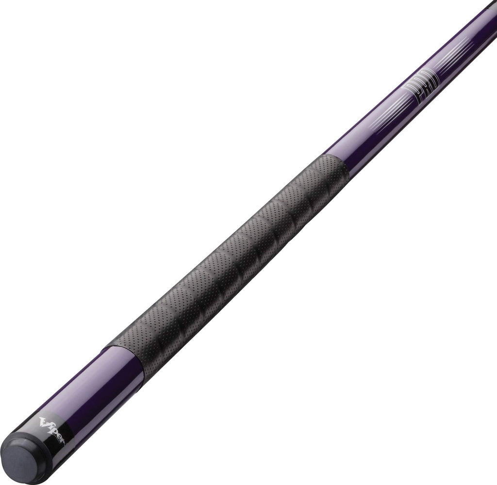 Viper By Gld Products Revolution Sure Grip Pro 58'' 2-Piece Billiard/Pool Cue, Metallic Purple, 18 Ounce (50-0702-18)