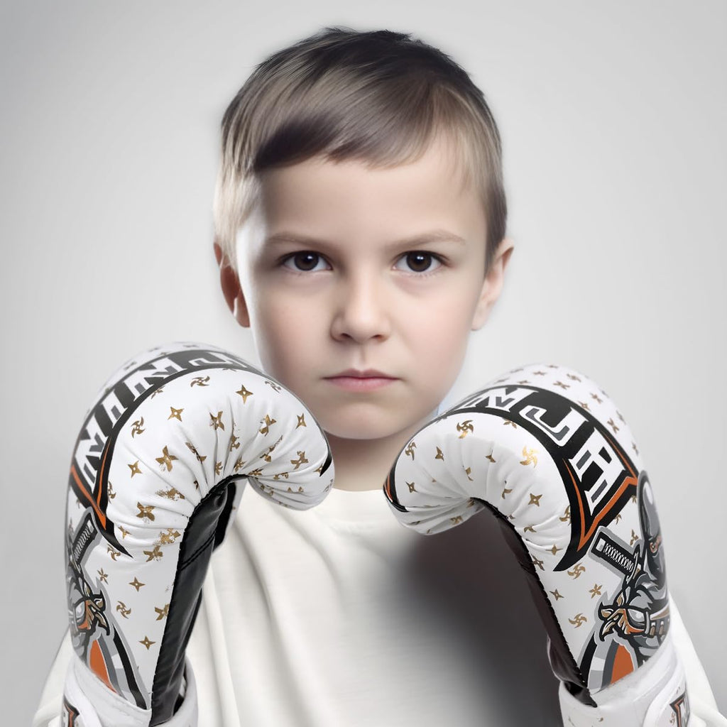 Ragecamel Kids Boxing Gloves For 3-8 Years With Handwraps - Boost Confidence And Interest In Boxing, Ideal Gift For Birthdays An