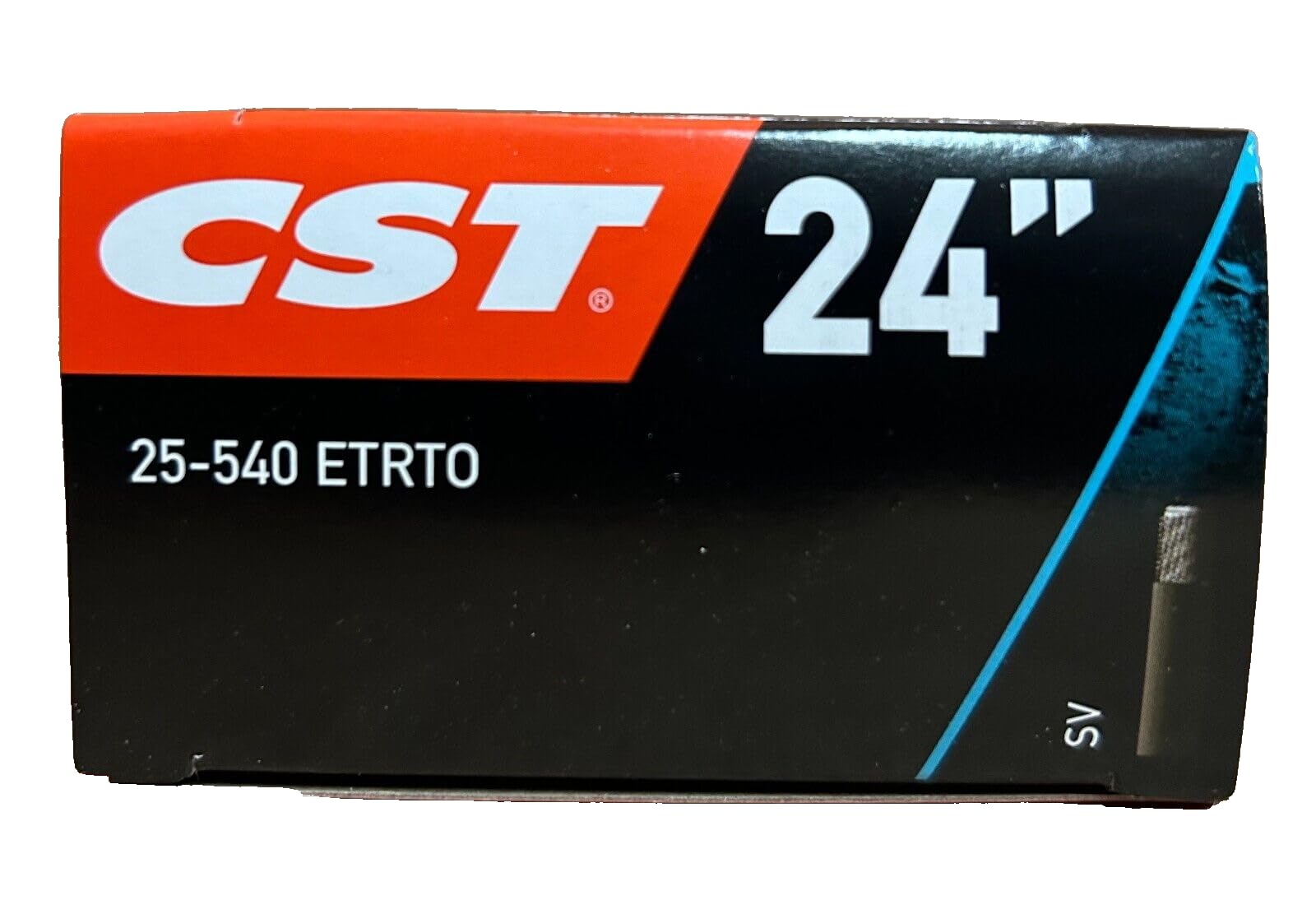 24 X 1 Inner Tube 25-540 Straight Schrader Valve Sv Wheelchair 24X1