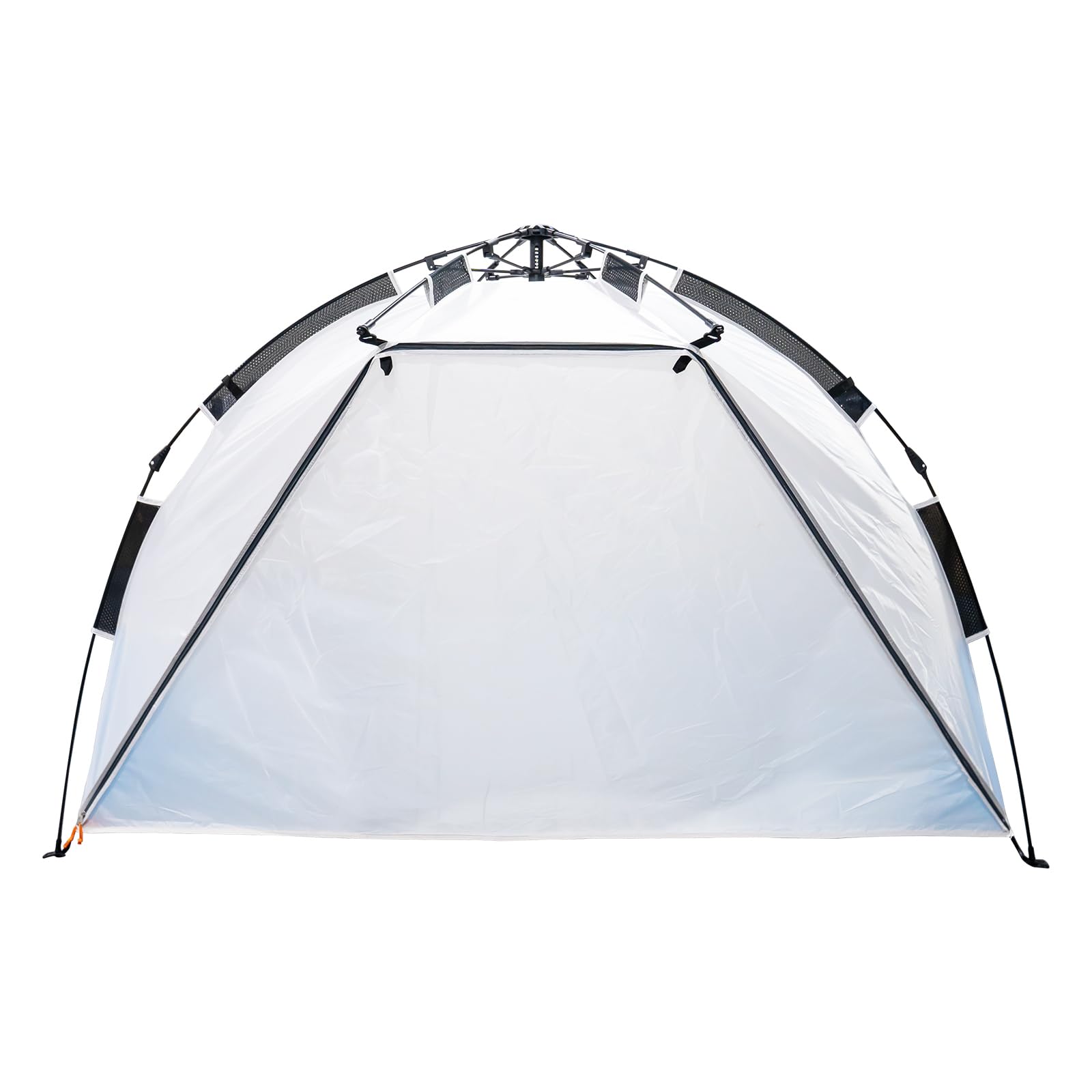 Mansader Easy Pop Up Beach Tent For 3-4 People, Automatic Setup Beach Shelter With Upf 50+ And 3 Ventilation Windows, Portable S