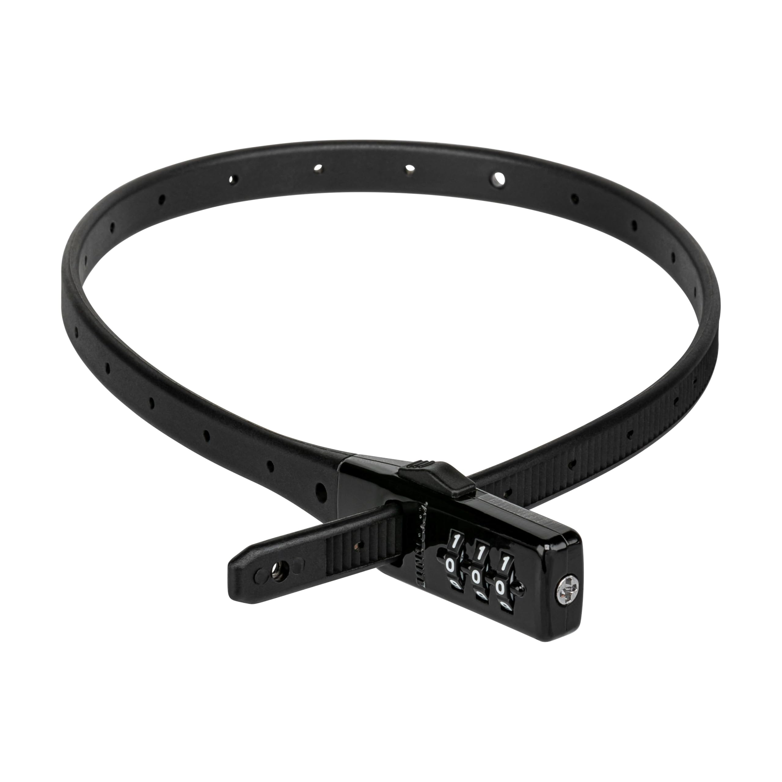 Kryptonite Click Lock Zip-Tie Bike Lock, Lightweight Anti Theft Compact 3-Digit Resettable Combination Multi-Purpose Lock, Adjus