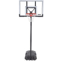 Lifetime Portable Basketball Hoop, 50 Inch Shatterproof Fusion Backboard, Adjustable Height 8-10 Ft, Broomstick Adjust, Base wit